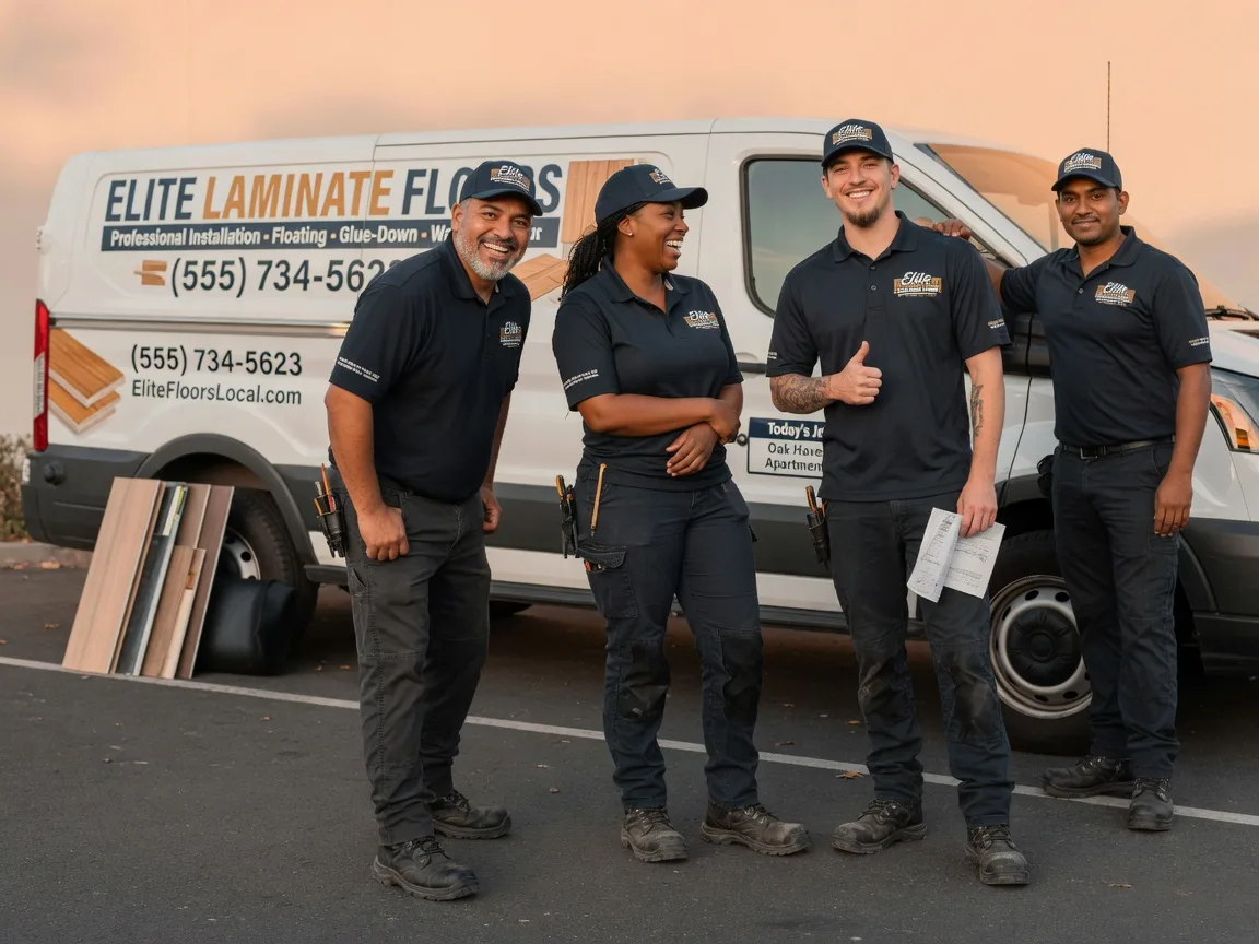 Laminate flooring installation company in Berwick, LA
